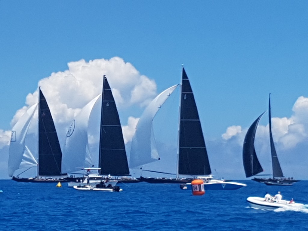 Incredibly close J-Class racing