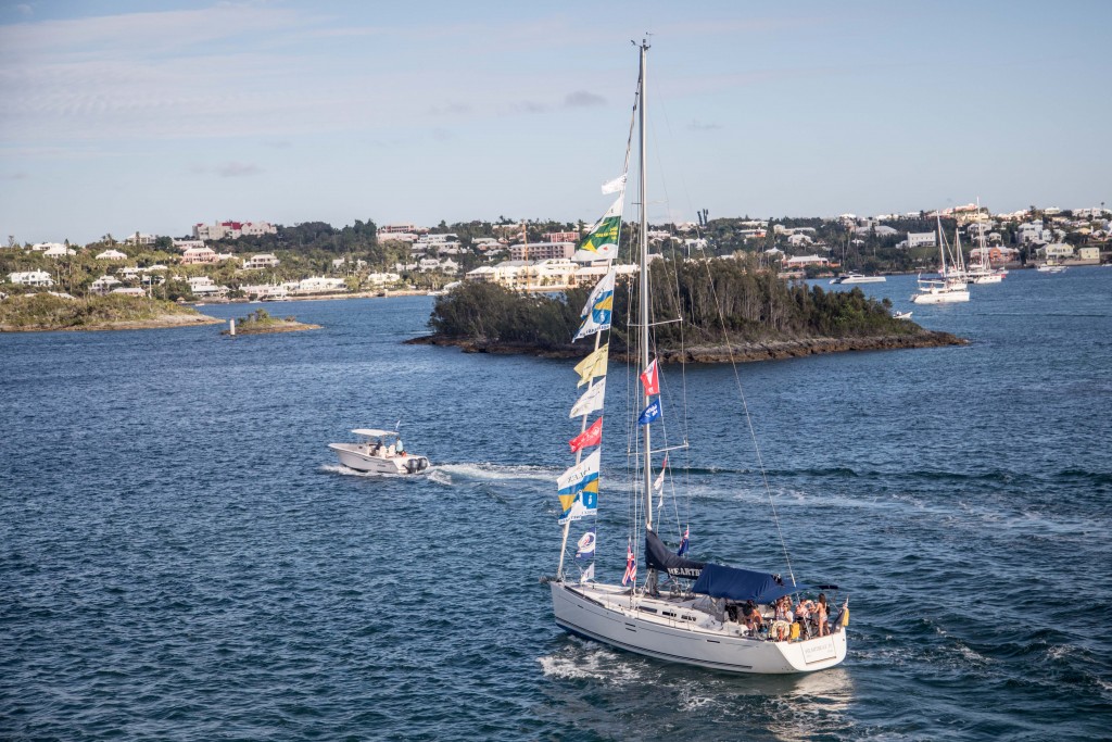 Heartbeat IV in Bermuda by John Hooper on MV Boudicca